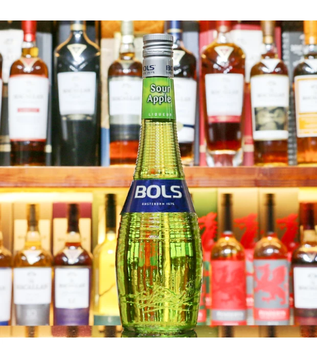 Ликер Bols Sour Apple 0,7л 17% купить