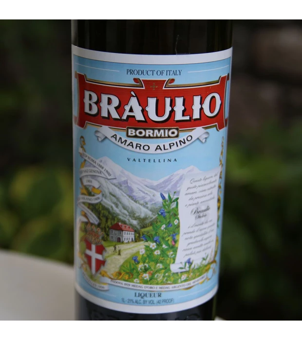 Ликер Amaro Braulio 1л 21% купить