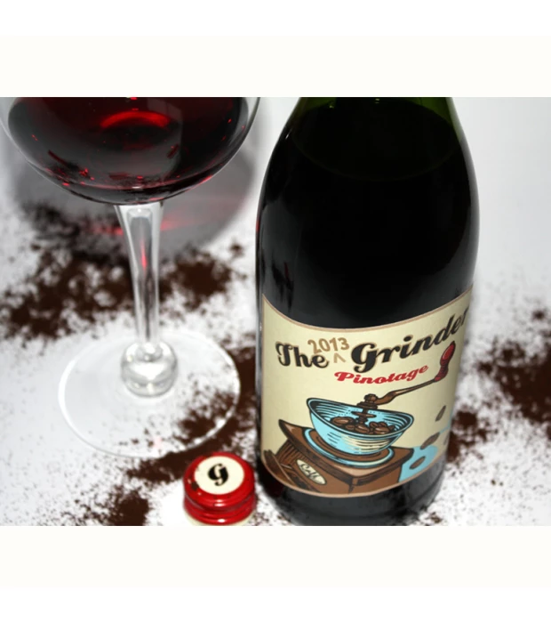 Вино The Grinder Pinotage красное сухое 0,75л 14% купить