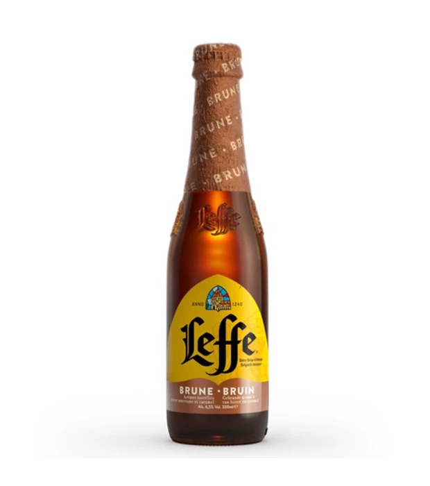 Пиво бельгійське Leffe Brunе 0,33л 6,3%
