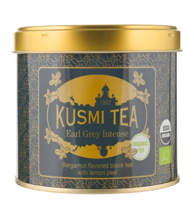 Чай черный Эрл Грей Интенсив 2 органический, Kusmi Tea, 100г