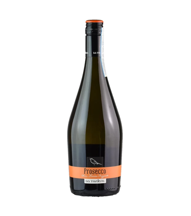 Вино игристое La Tordera Prosecco Treviso Doc Frizzante Brut белое брют 0,75л 10,5%