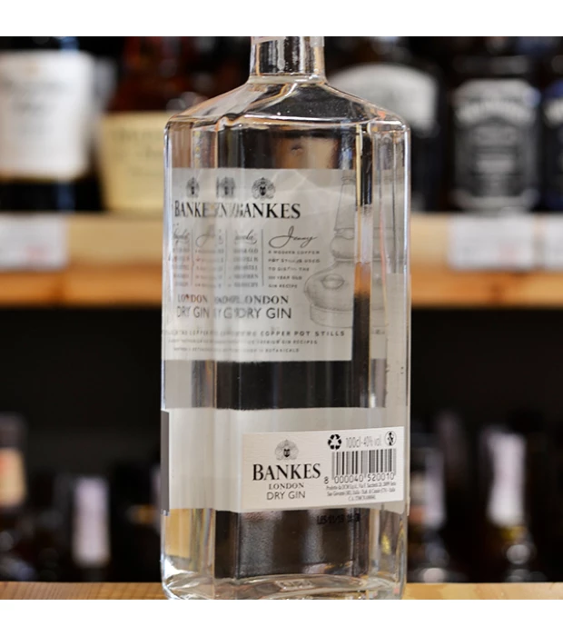 Джин Bankes London Dry Gin 1 л 40% купить