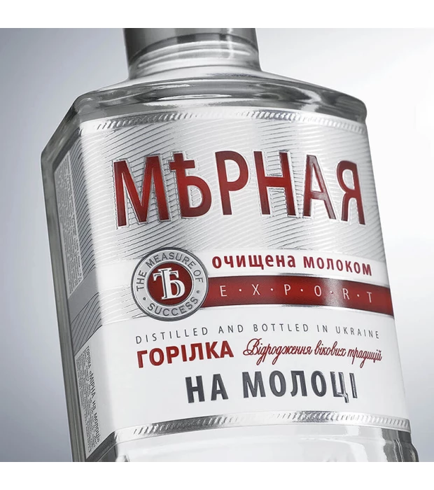 Водка Мерная на молоке экспортная 0,5л 40% купить