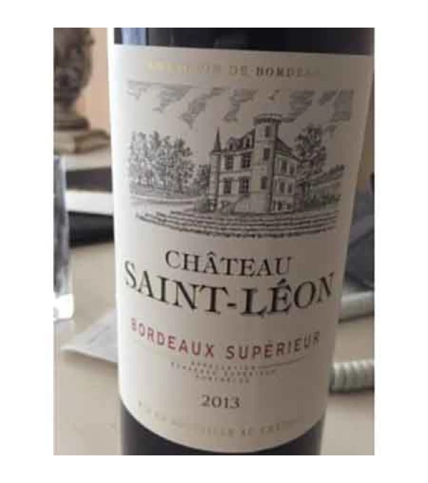 Вино Chateau Saint-Leon красное сухое 0,75л 14% купить