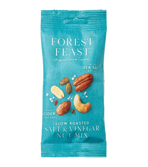 Смесь жареных орехов с морской солью и черным перцем Forest Feast 40 г