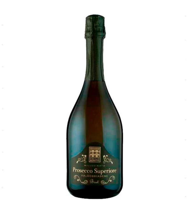 Вино игристое Cecilia Beretta Prosecco Superiore Millesimato белое брют 0,75л 11%