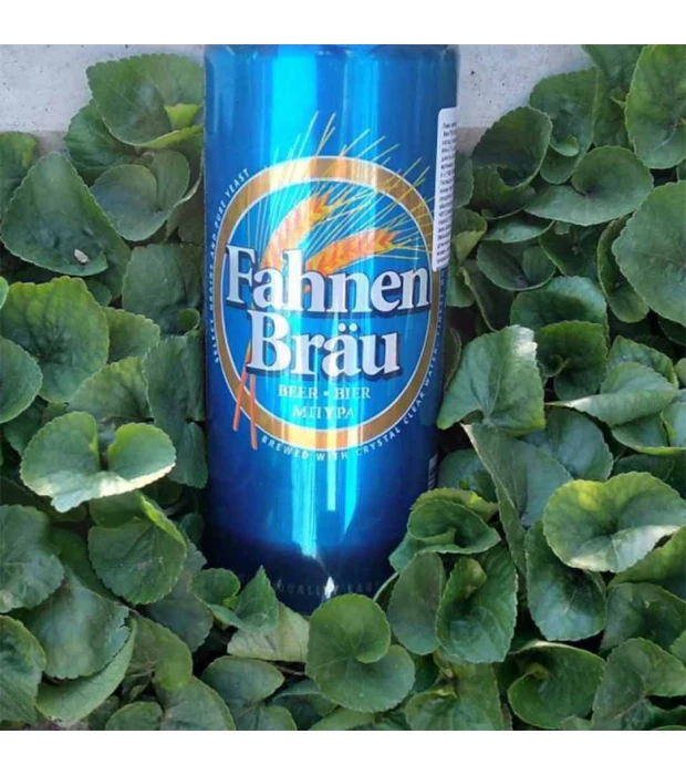 Пиво Fahnen Bräu светлое фильтрованное 0,5л 4,7% купить