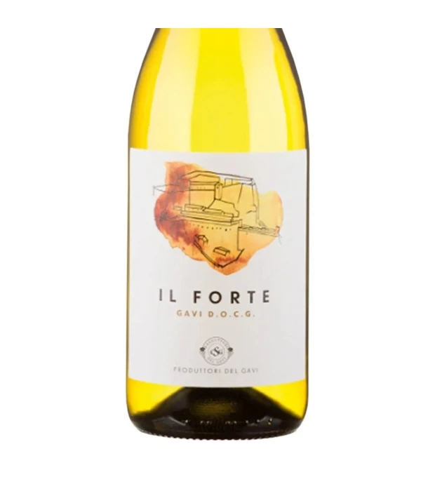 Вино Produttori Del Gavi Il Forte DOCG белое сухое 0,75л 12,5% купить