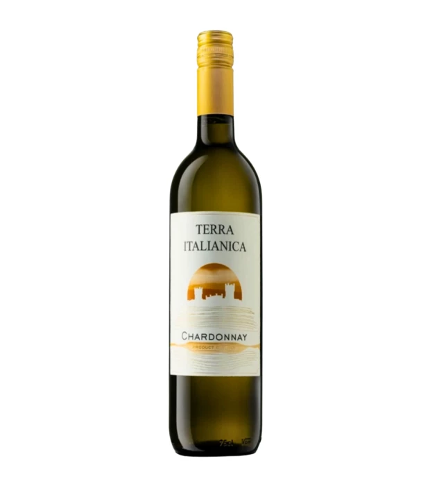 Вино Terra Italianica Chardonnay белое сухое 0,75л 12,5%