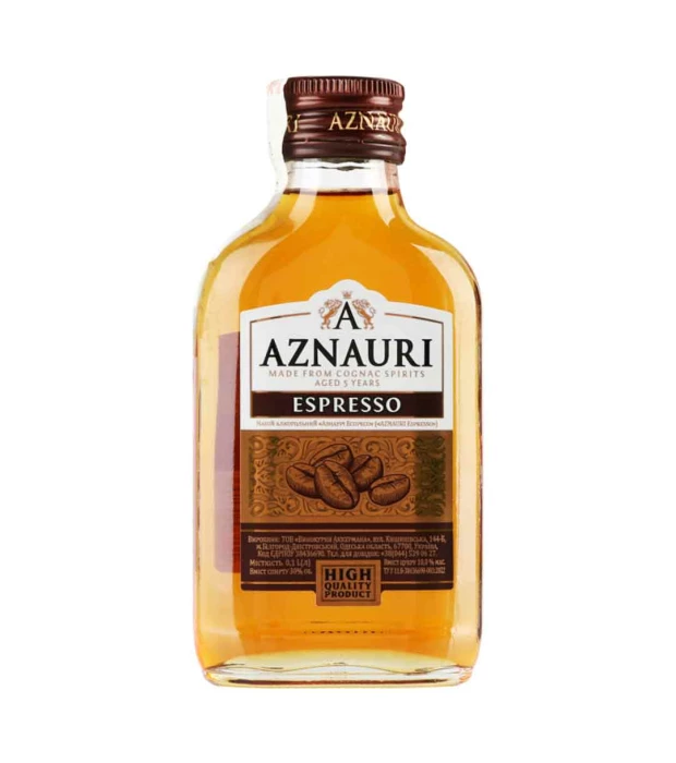 Коньяк Украины Aznauri Espresso 0,1л 30%