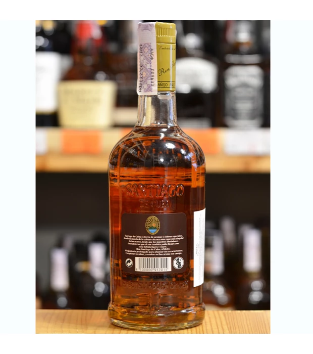 Ром кубинский Santiago De Cuba Anejo 0,7л 38% купить
