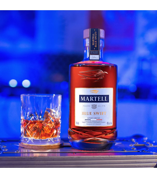 Коньяк французский Martell Blue Swift 0,7л 40% в Украине