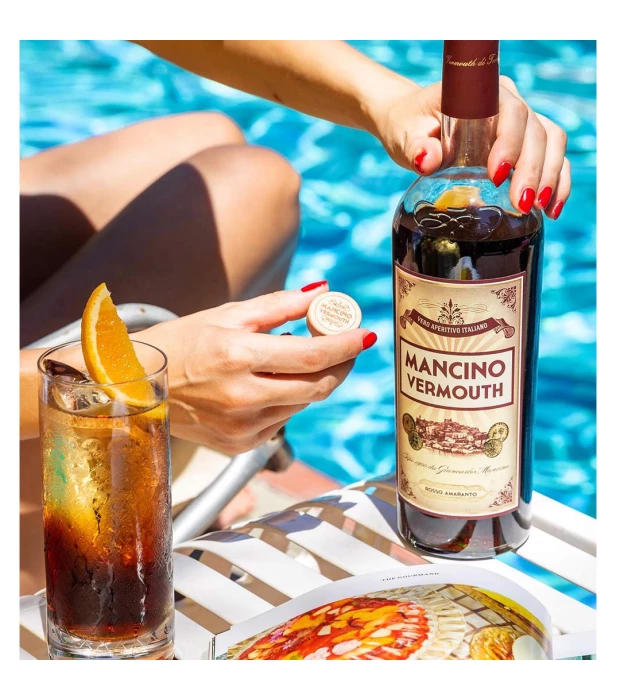Вермут Mancino Rosso Amaranto красный сладкий 0,75л 16% купить
