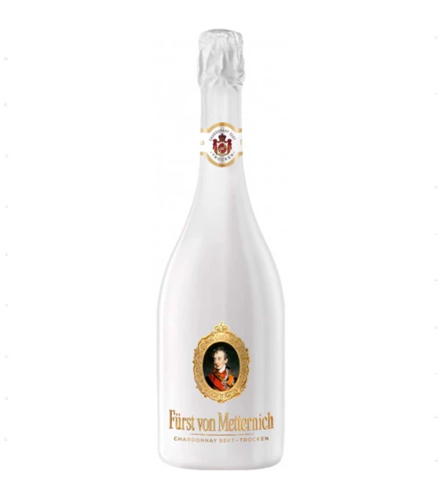 Вино игристое Furst von Metternich Сhardonnay 0,75л белое сухое 12,5%