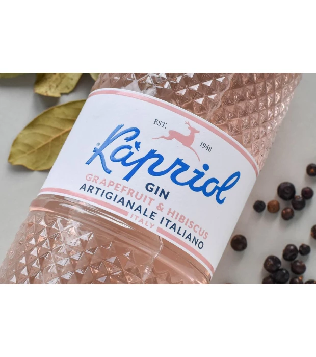 Джин итальянский Kapriol Gin Pompelmo Rosa &Ibisco 0,7л 40,70% купить