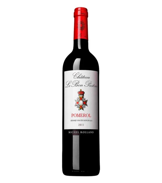 Вино Chateau Le Bon Pasteur Pomerol 2011 червоне сухе 0,75л 14%