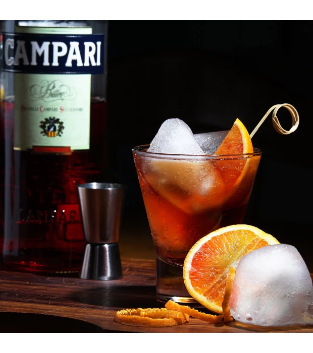 Аперитив ликер Campari Bitter 1л 25% купить