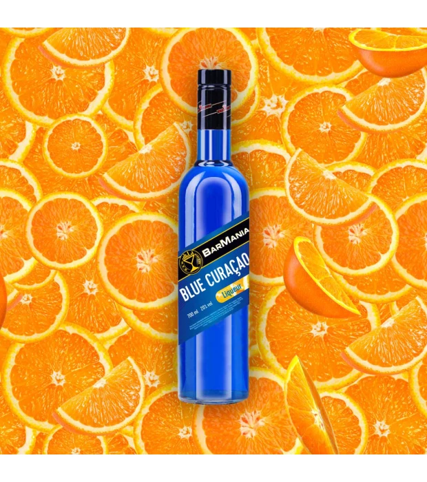 Лікер BarMania Blue Curacao 0,7л 20% купити