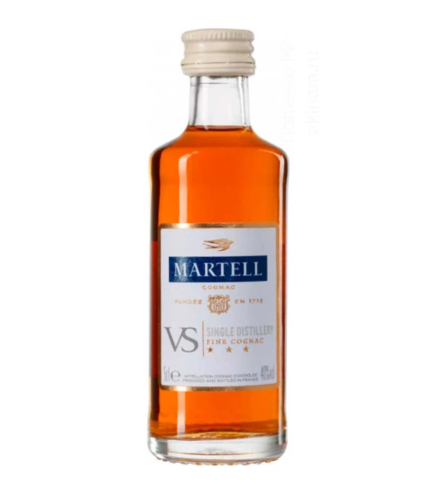 Коньяк французский Martell VS 0,05л 40%