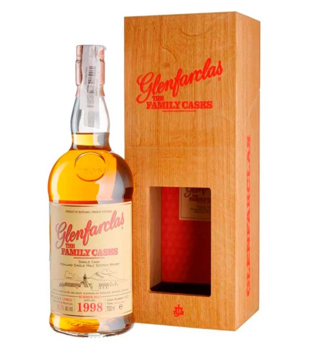 Виски односолодовый винтажный Glenfarclas The Family Cask 1998 S22 0,7л 54,2%