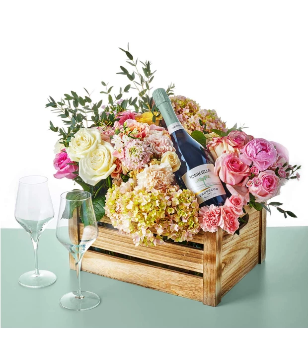 Вино игристое Torresella Prosecco Extra-Dry DOC белое экстра сухое 0,75л 11,5% купить