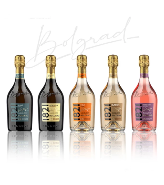 Шампанское Bolgrad 1821 Doux Vintage Bolgrad сладкое 0,75л 10,5-12,5% в Украине