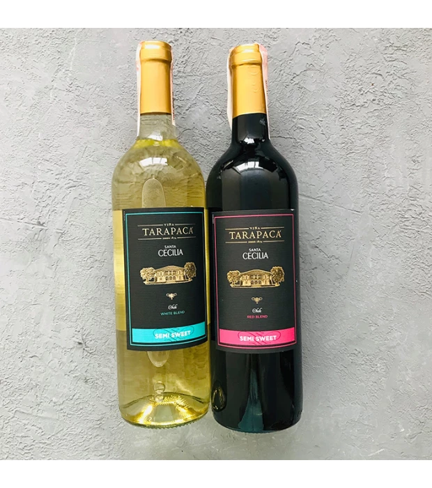 Вино Tarapaca Santa Cecilia Semi Sweet Red красное полусладкое 0,75л 10,5% в Украине