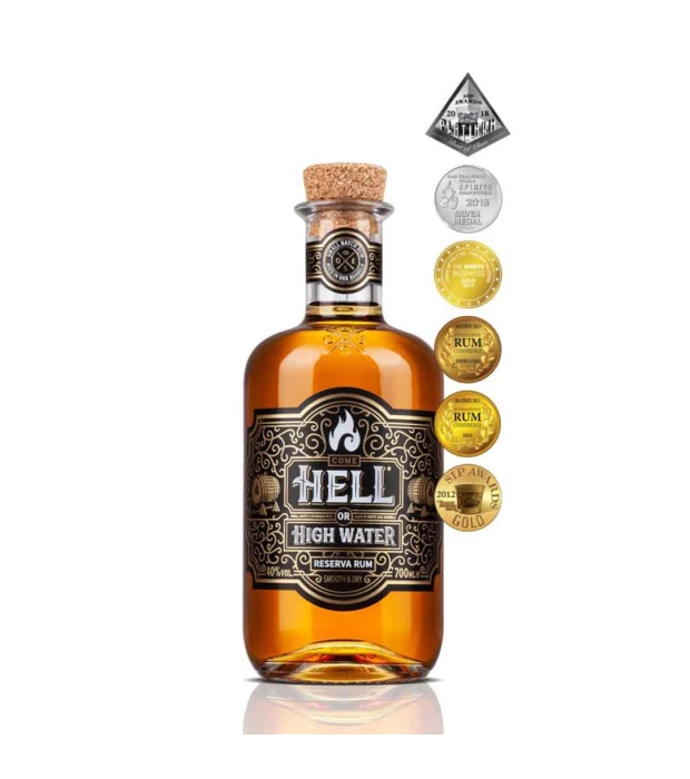 Ром Hell or High Water Reserva Rum 0,7л 40% купить