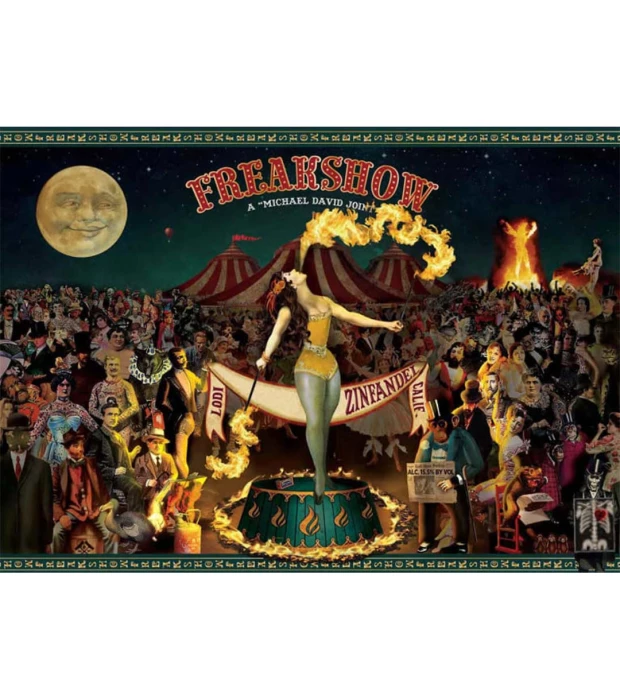 Вино Michael David Freakshow Zinfandel красное сухое 0,75л 15,5% в Украине