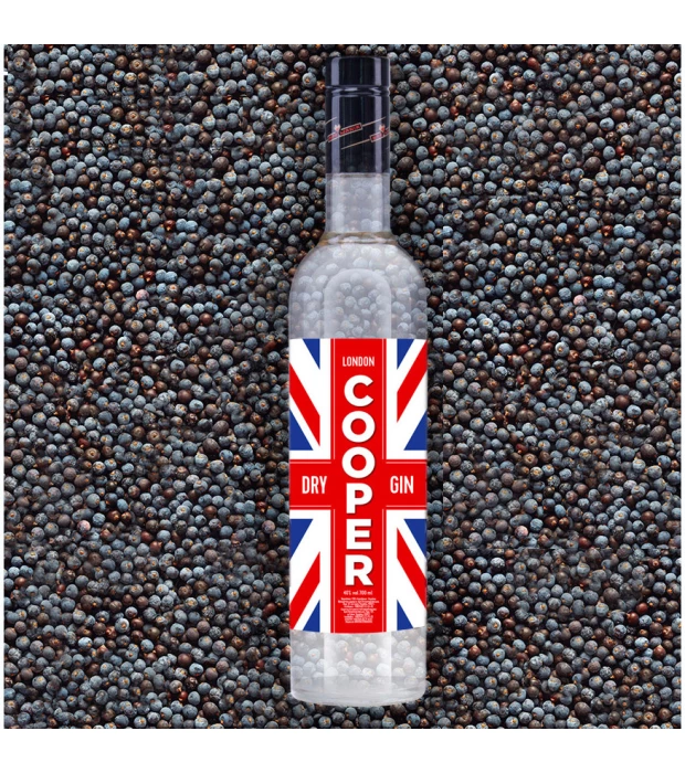 Настойка Джин BarMania Cooper 0,7л 40% купить