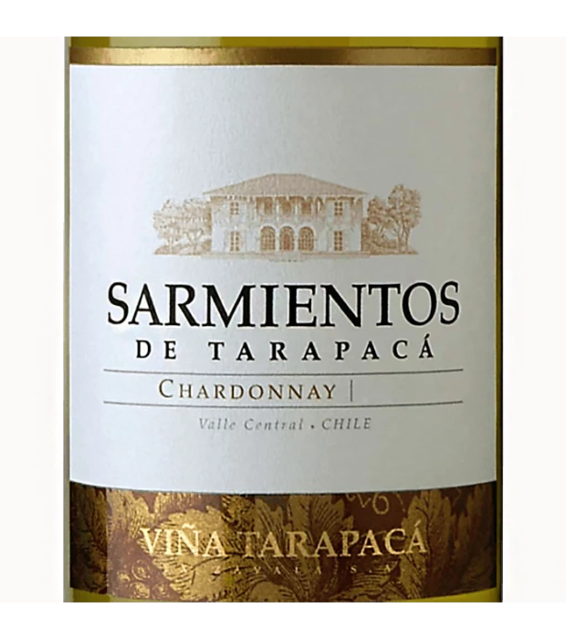 Вино Tarapaca Sarmientos Chardonnay белое сухое 0,75л 13% купить