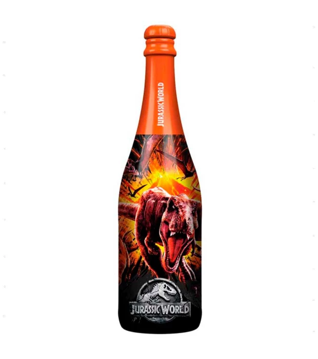 Детское шампанское Royal Sekt Jurassic World безалкогольное со вкусом яблока 0,75л 0%