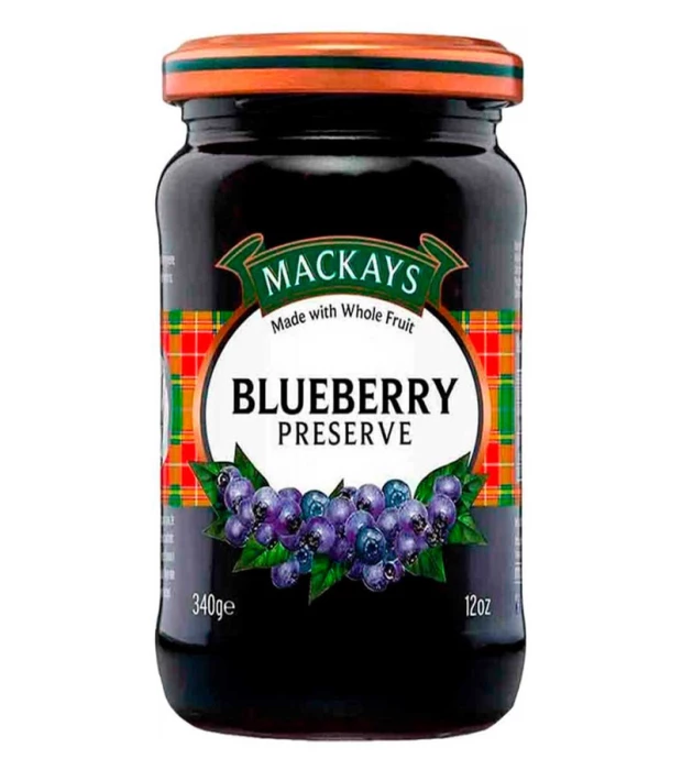 Джем Черника Mackays 340 г