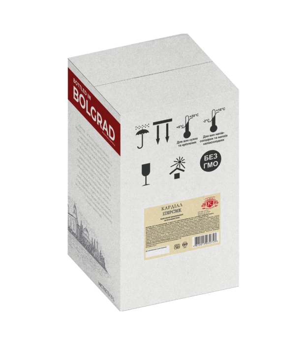 Напиток винный Болград Кардиал Персик белый 10л 9-12% купить