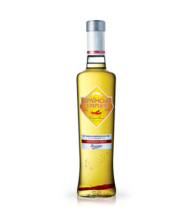Настойка горькая Украинская с перцем 0,5л 40%