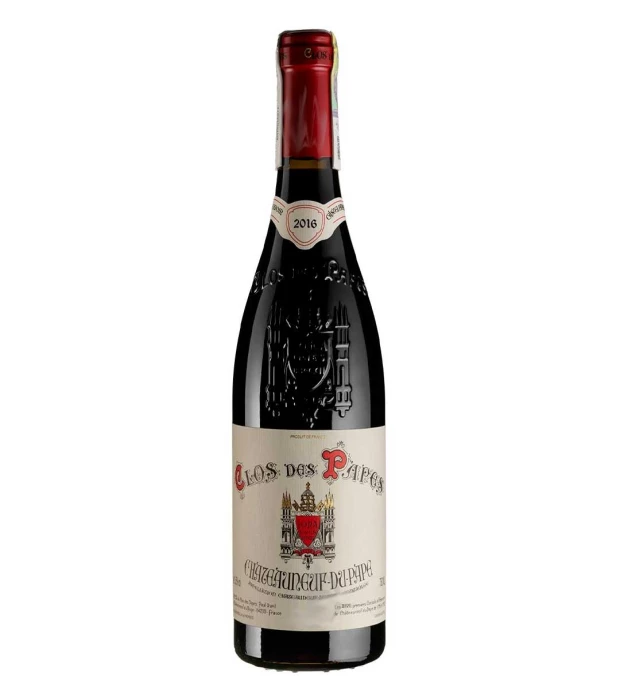 Вино Clos des Papes Paul Avril Châteauneuf-du-Pape Rouge 2016 червоне сухе 0,75л 15,5%