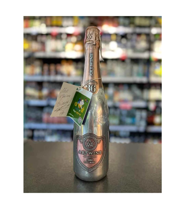 Вино игристое Artwine розовое брют 36 месяцев 0,75л 10-13,5%