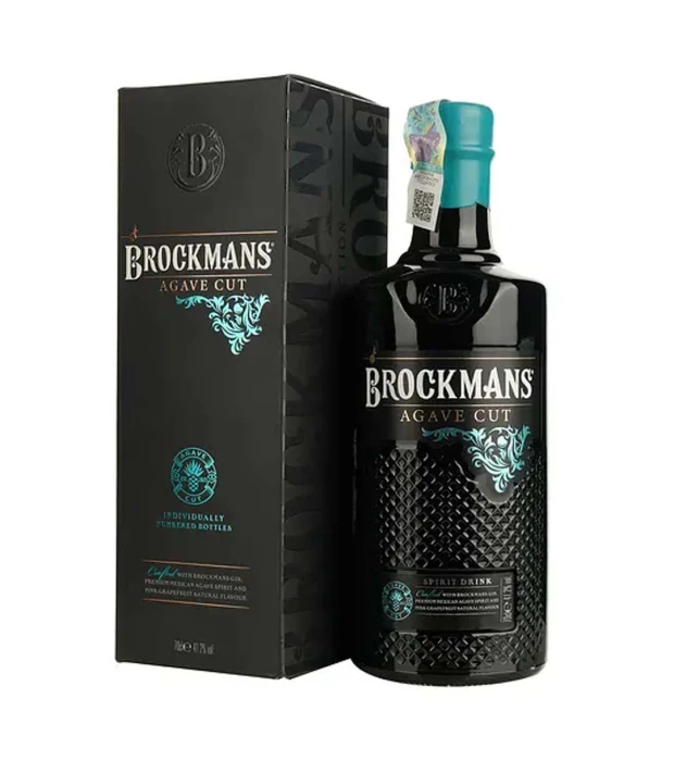 Алкогольный напиток на основе джина Brockmans Agave Cut 0,7л 41,2%