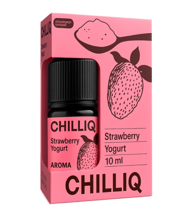 Ароматизатор пищевой CHILLIQ Strawberry Yogurt 10мл