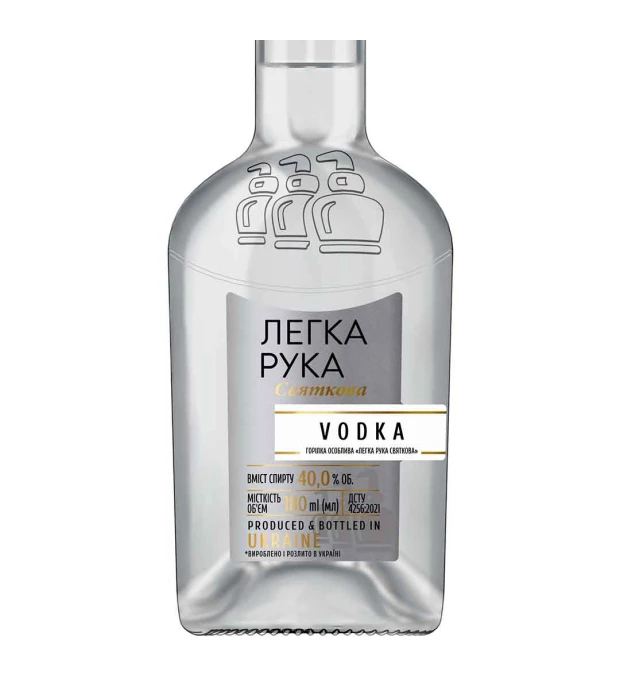 Водка Легка Рука Праздничная 0,18л 40% купить