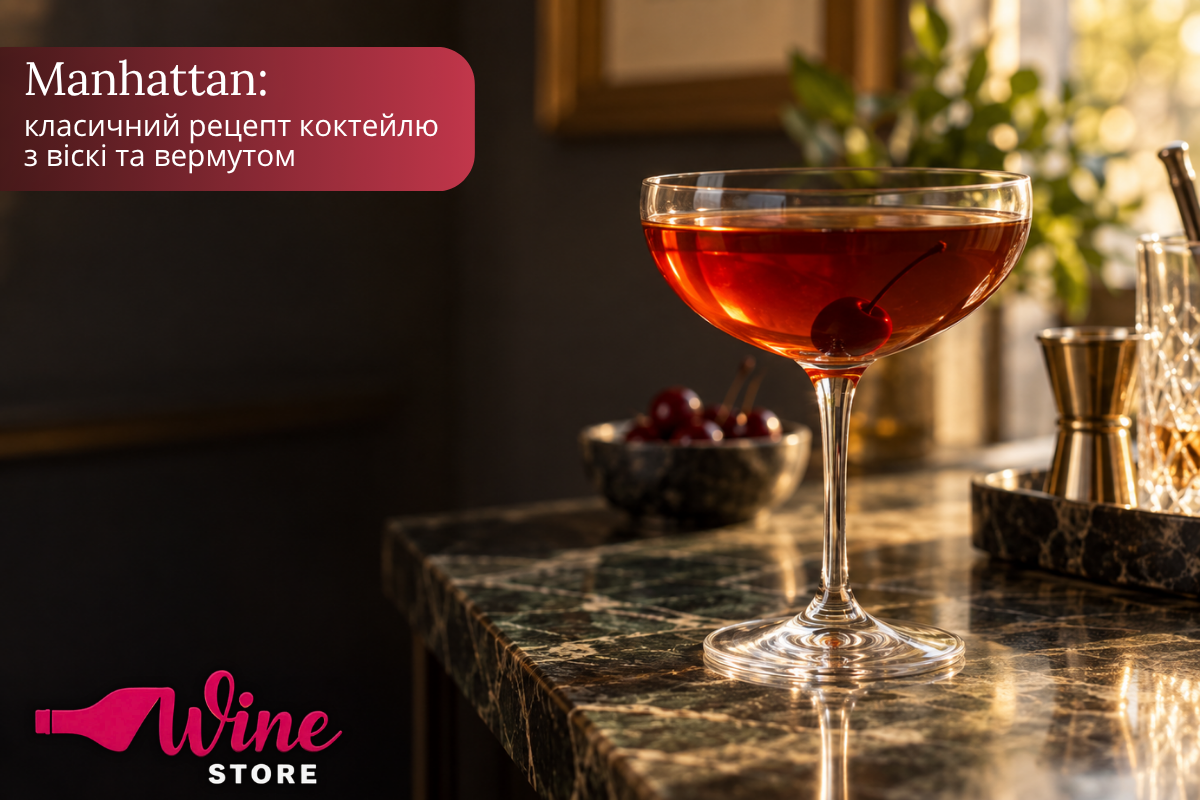 Manhattan: класичний рецепт коктейлю з віскі та вермутом