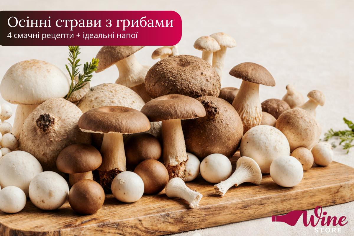 Осінні страви з грибами: 4 смачні рецепти + ідеальні напої