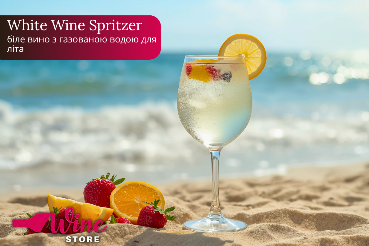 White Wine Spritzer: белое вино с газированной водой для лета