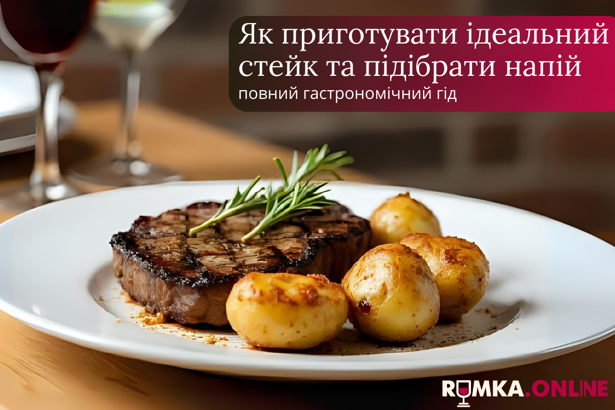 Как приготовить идеальный стейк и подобрать напиток: полный гастрономический гид