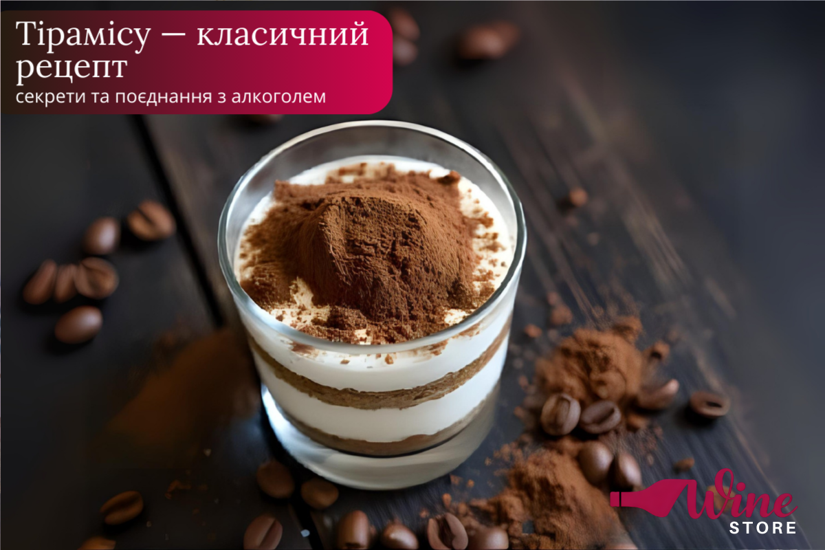 Тірамісу — класичний рецепт, секрети та поєднання з алкоголем