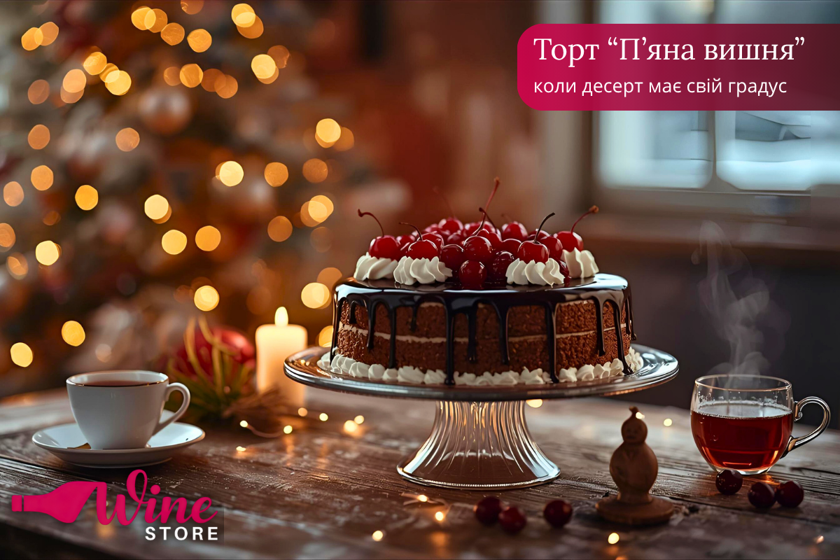 Торт Пьяная вишня — когда у десерта есть свой градус
