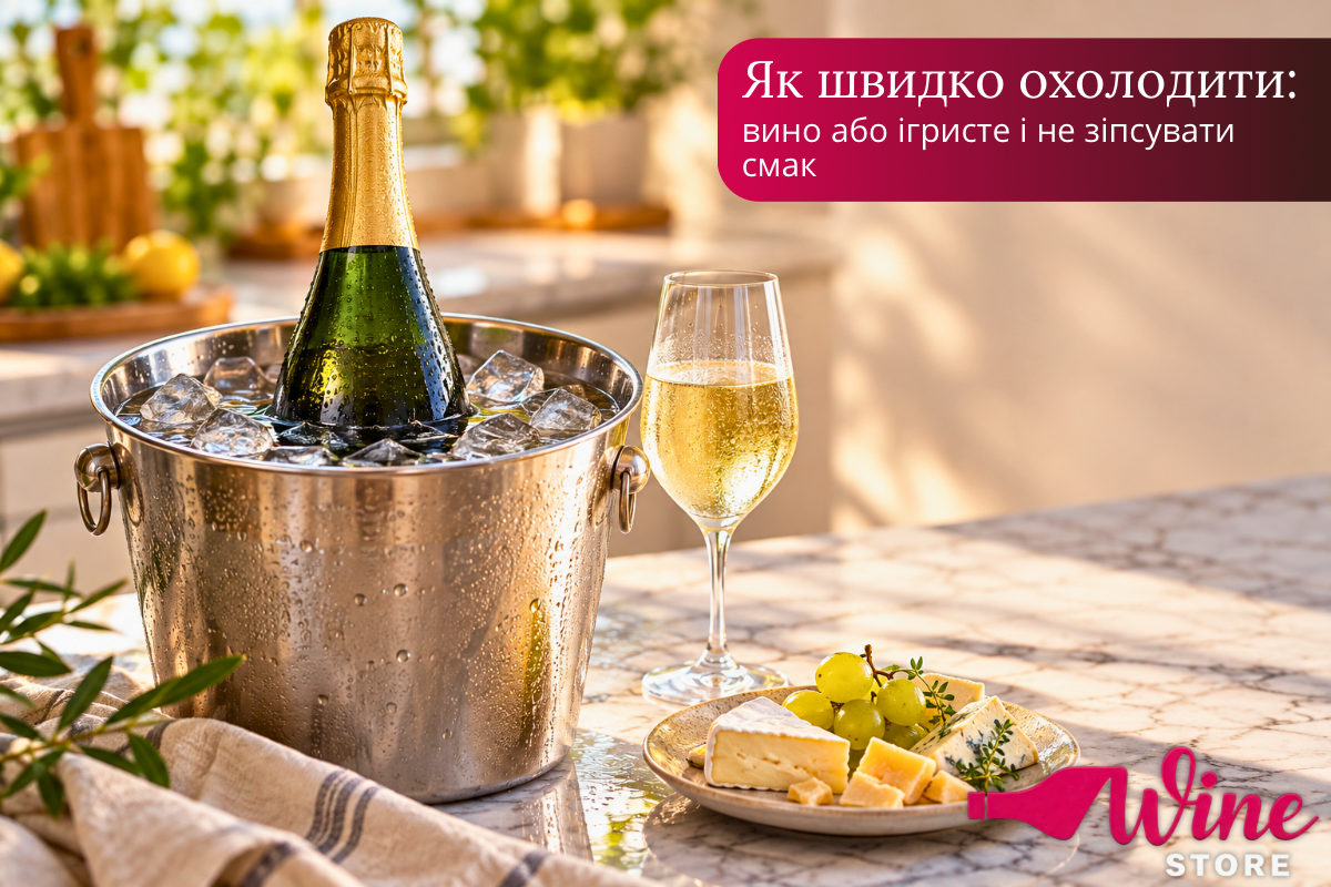 Як швидко охолодити вино або ігристе і не зіпсувати смак