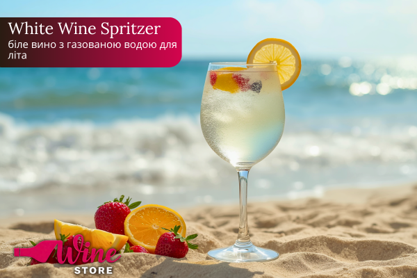 White Wine Spritzer: белое вино с газированной водой для лета