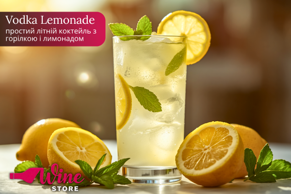 Vodka Lemonade: простий літній коктейль з горілкою і лимонадом